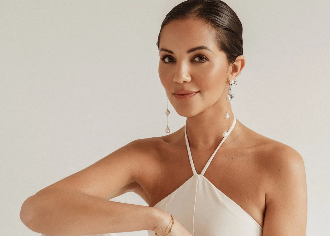 Eva Baroque 4 Pearl Drop 14k Gold Earrings