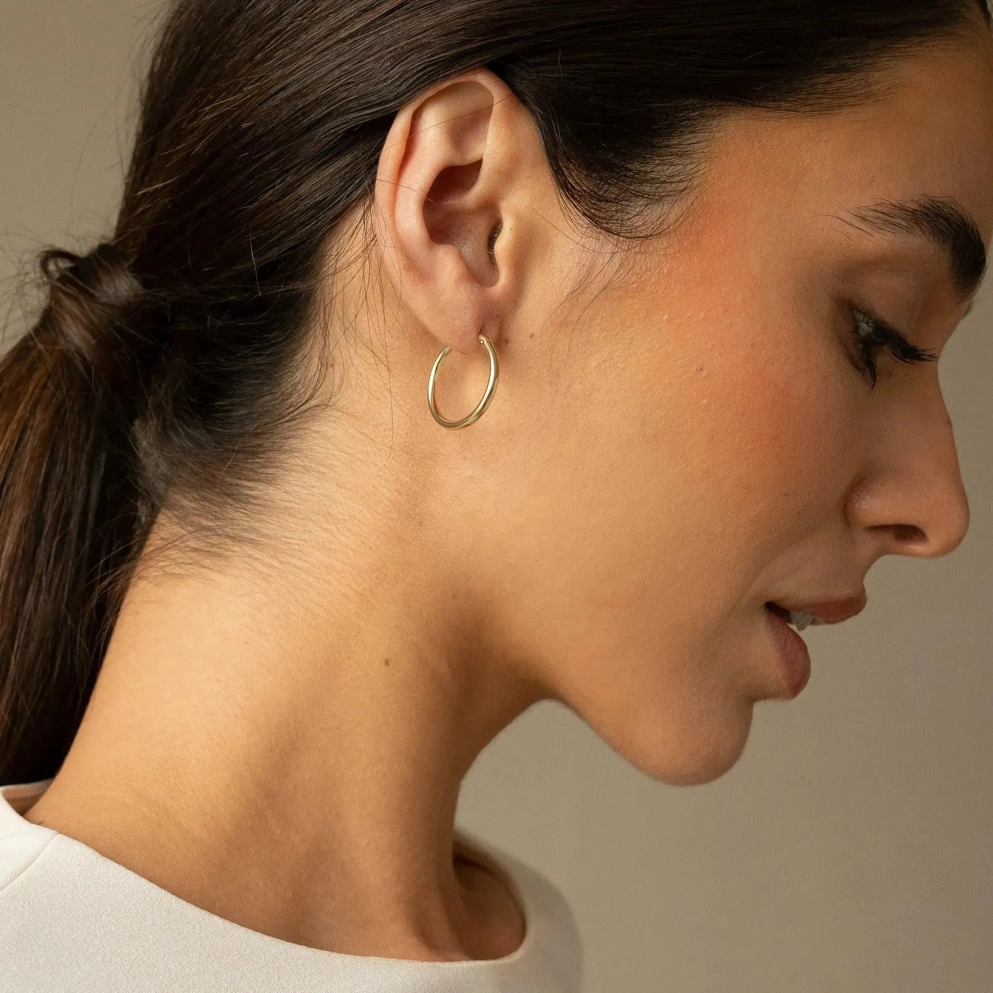 Miria 14k Gold Everyday Hoops - ELLA PALM