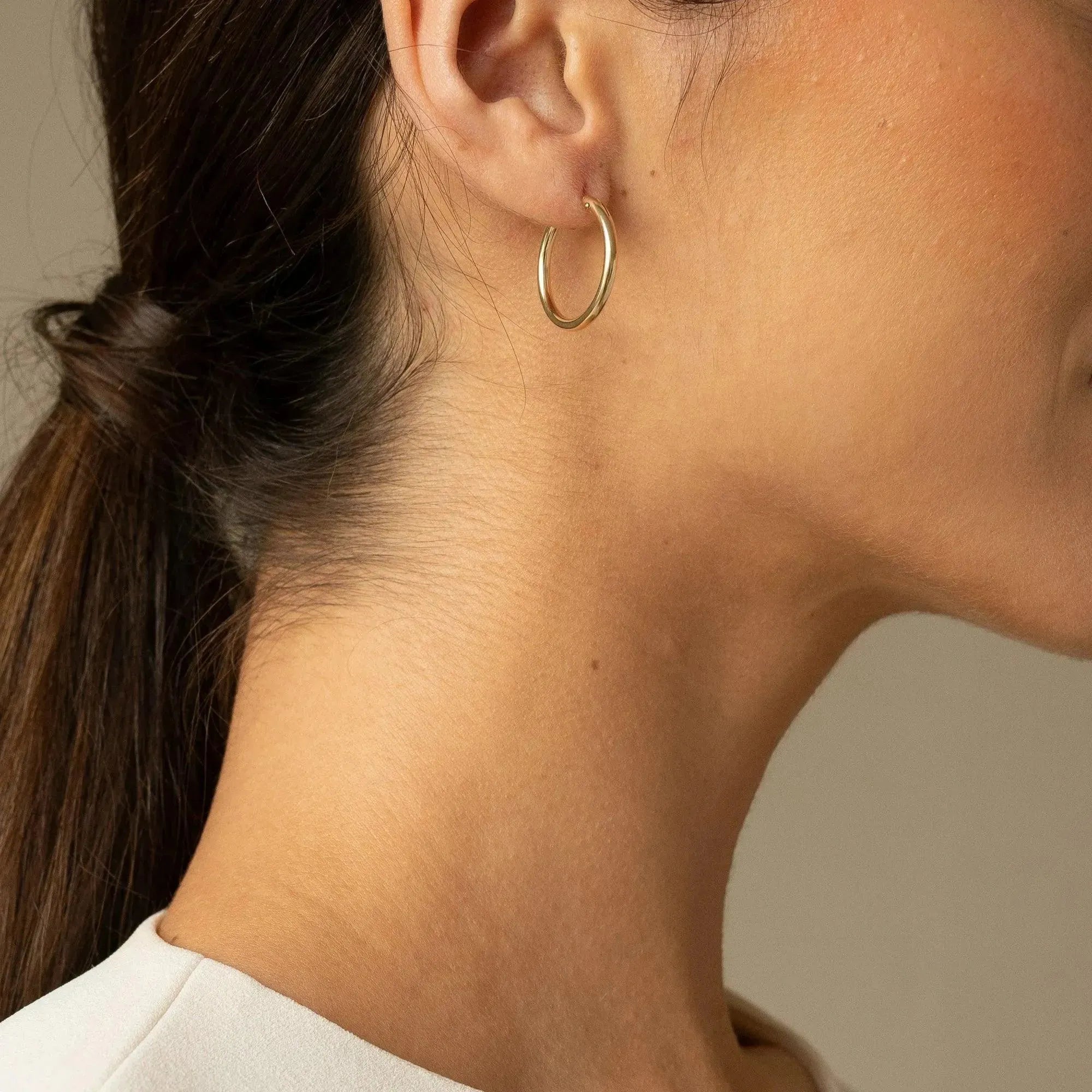 Miria 14k Gold Everyday Hoops - ELLA PALM