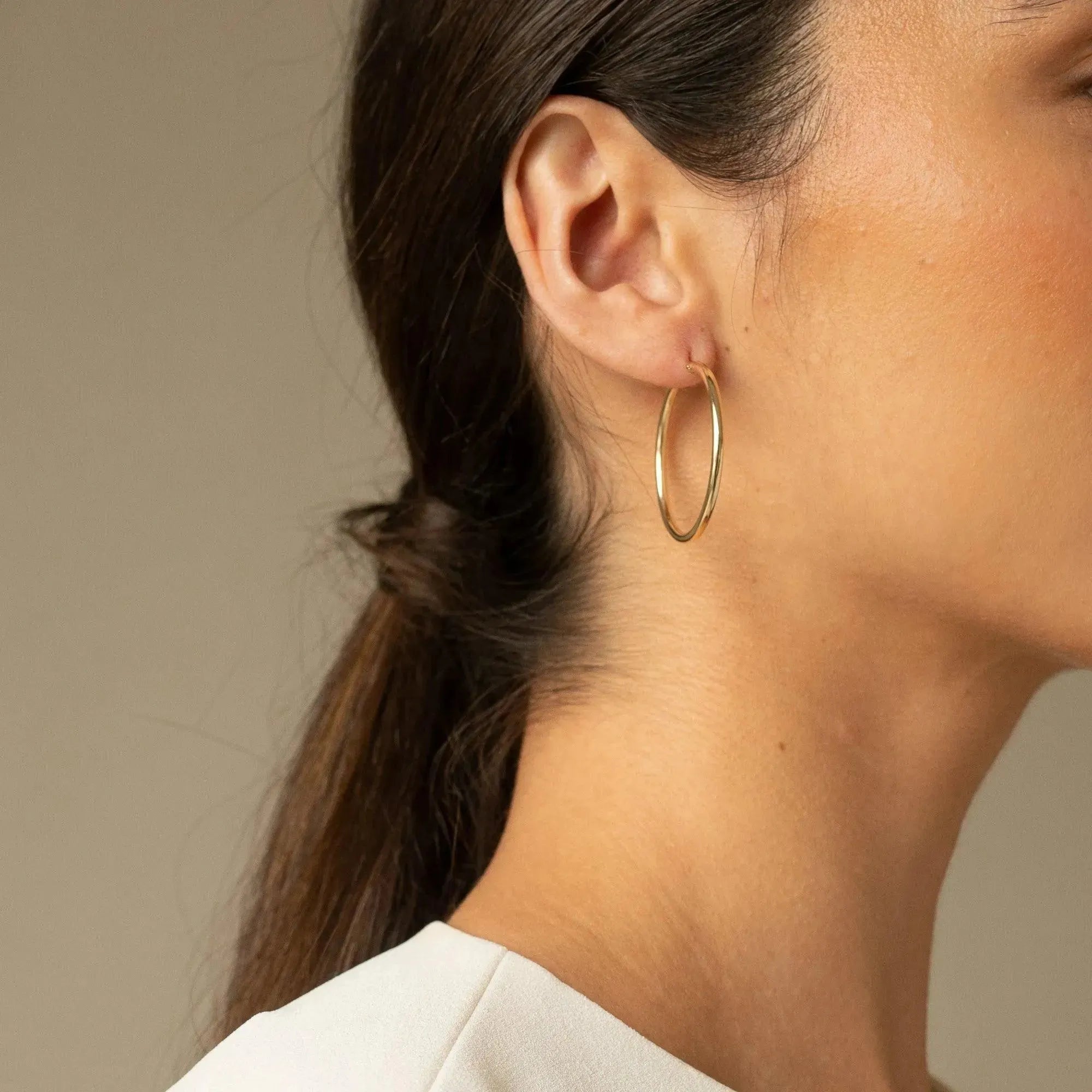 Miria 14k Gold Everyday Hoops - ELLA PALM