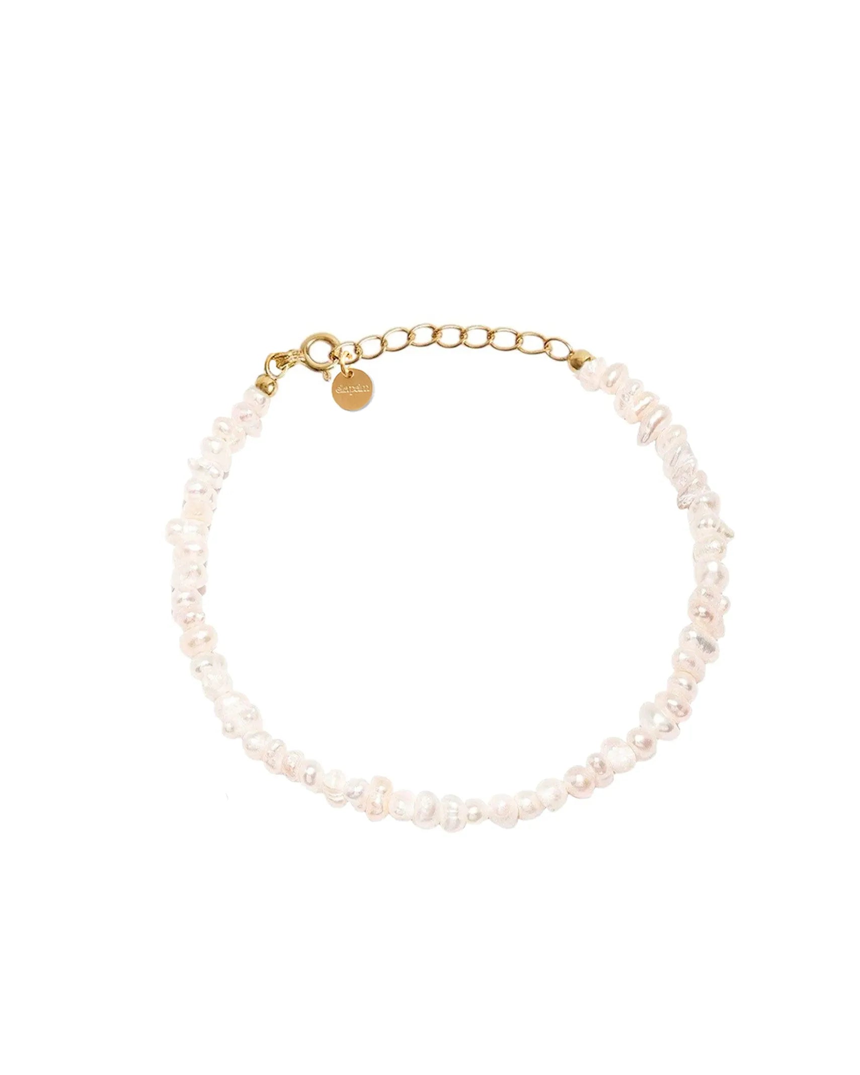 Leona Keshi Pearl 14k Gold Bracelet