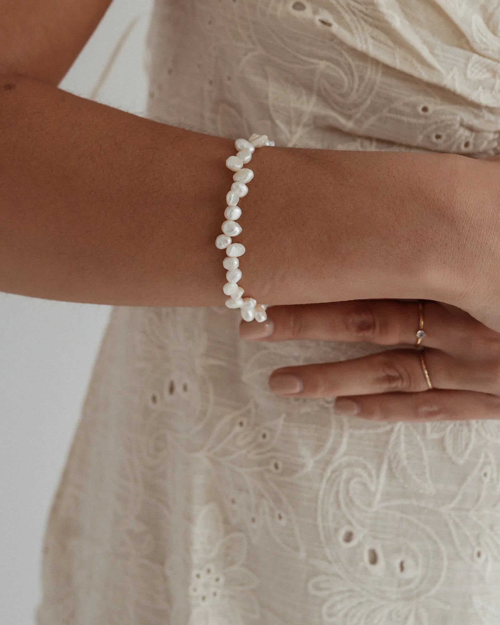 Milana Keshi Pearl 14k Gold Bracelet