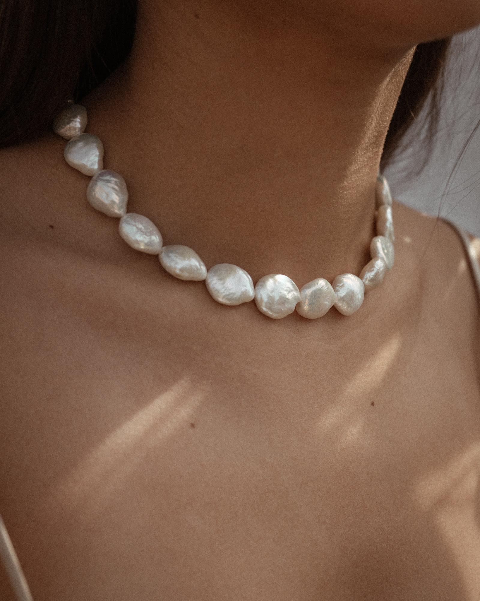 Layla Baroque Pearl 14k Gold Necklace