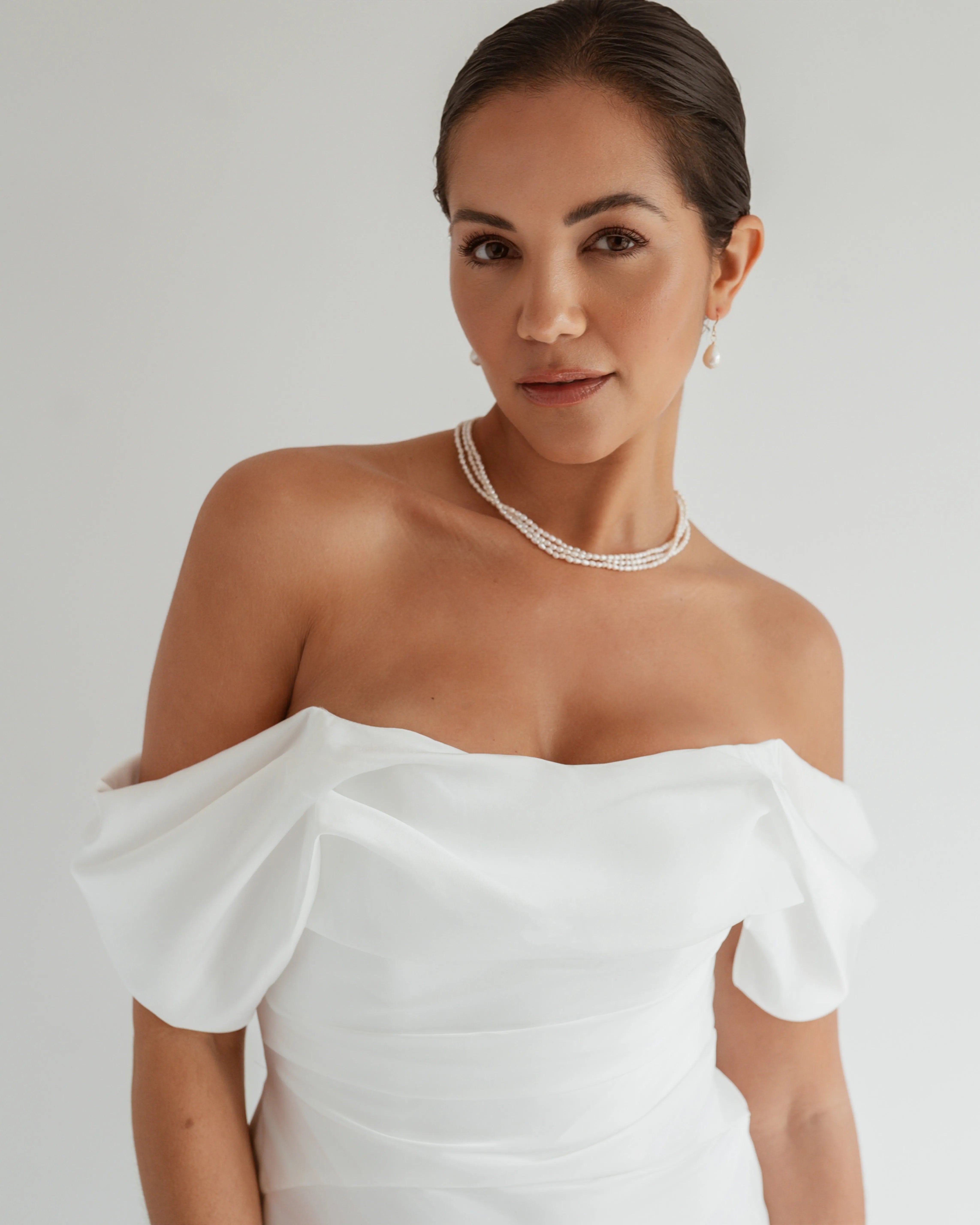 Eva Baroque Pearl 14k Gold Earrings