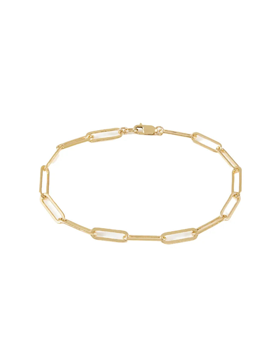 Adara 14k Gold Chain Bracelet