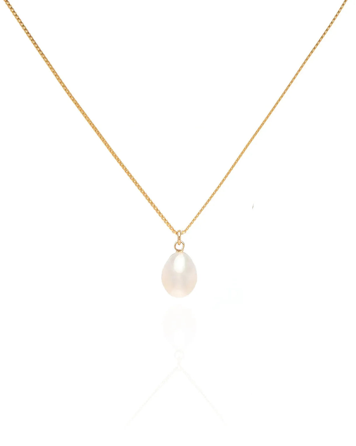 Alexandra Baroque Pearl 14k Gold Necklace