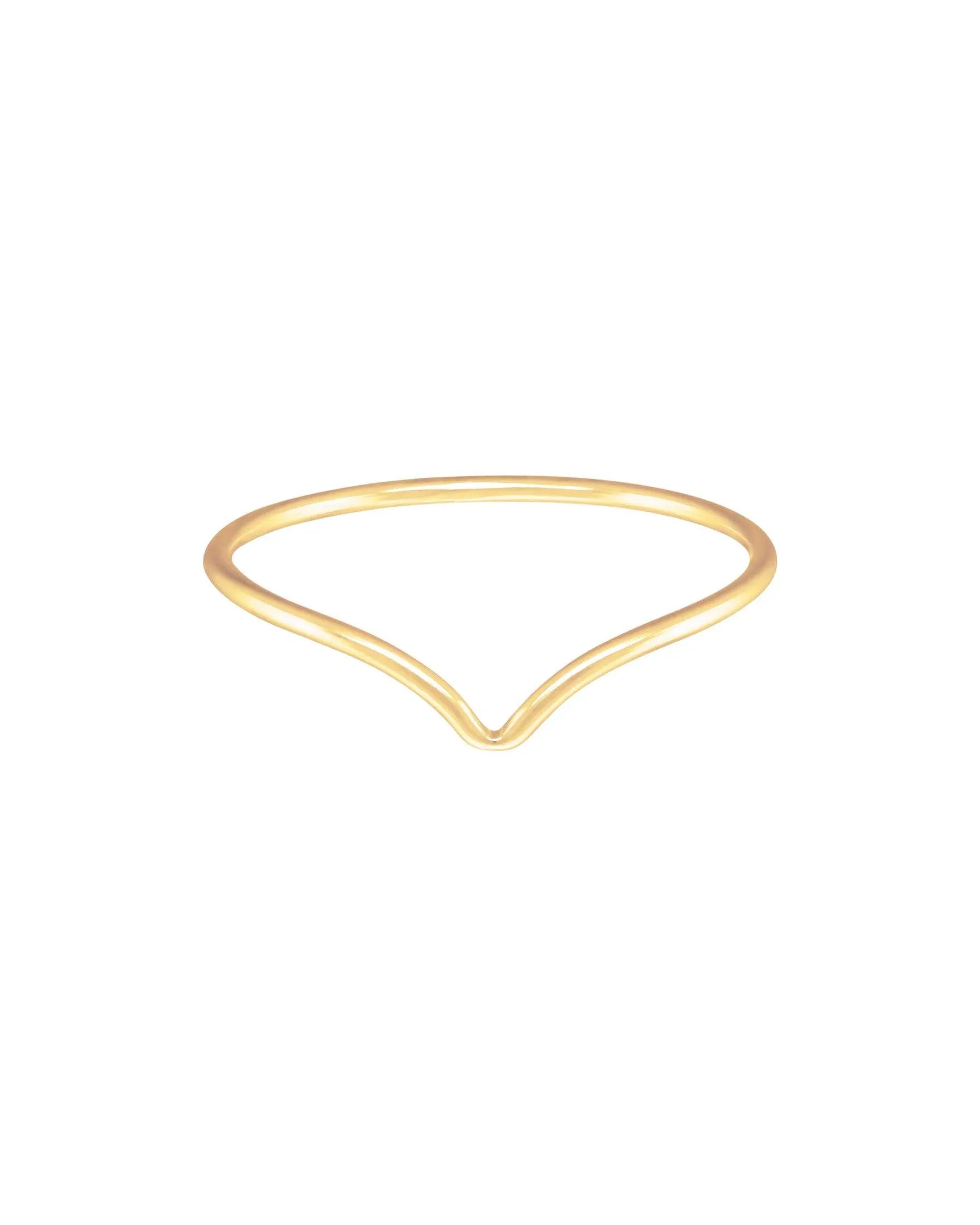 Chevron Ring - ELLA PALM
