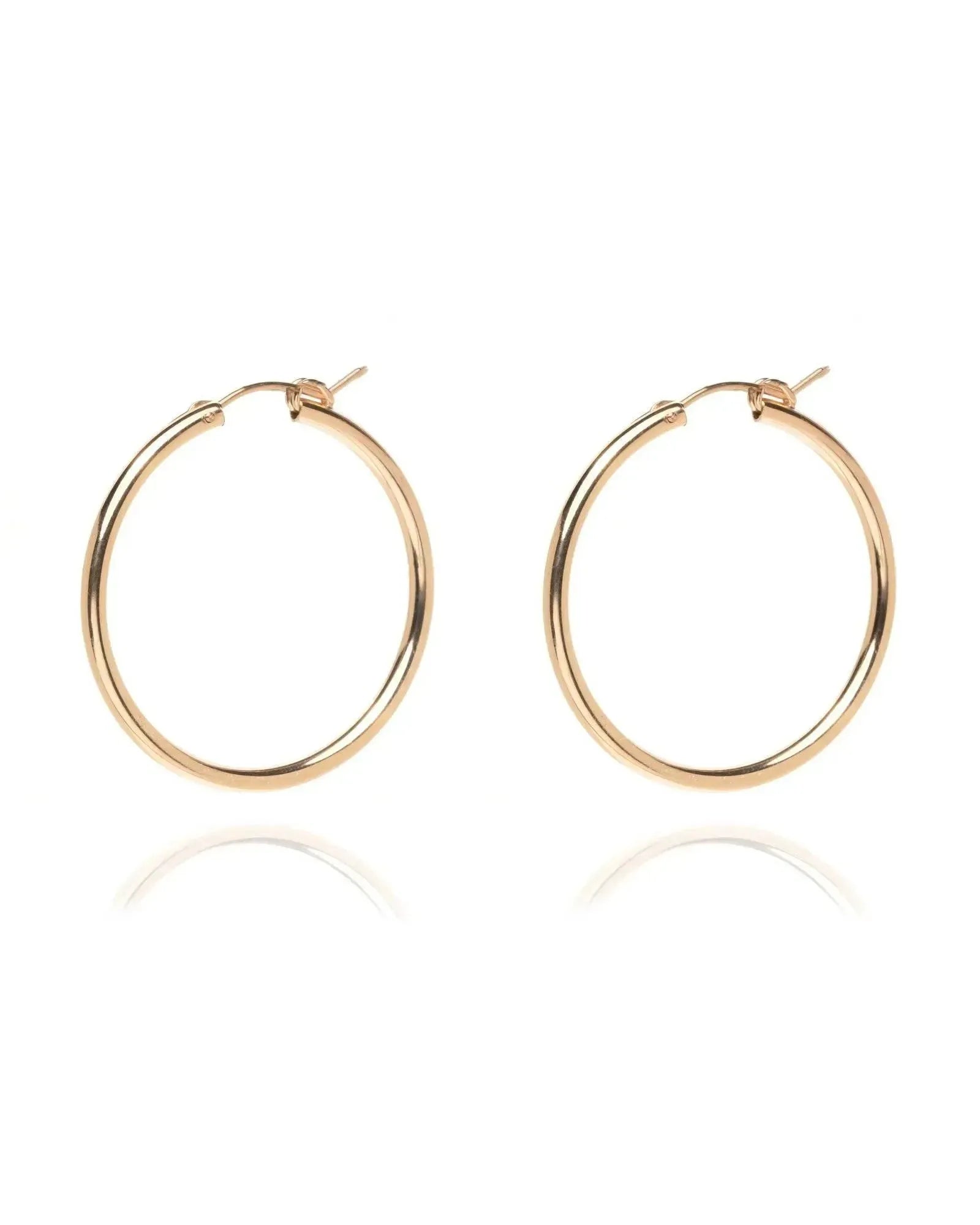 Miria 14k Gold Everyday Hoops - ELLA PALM