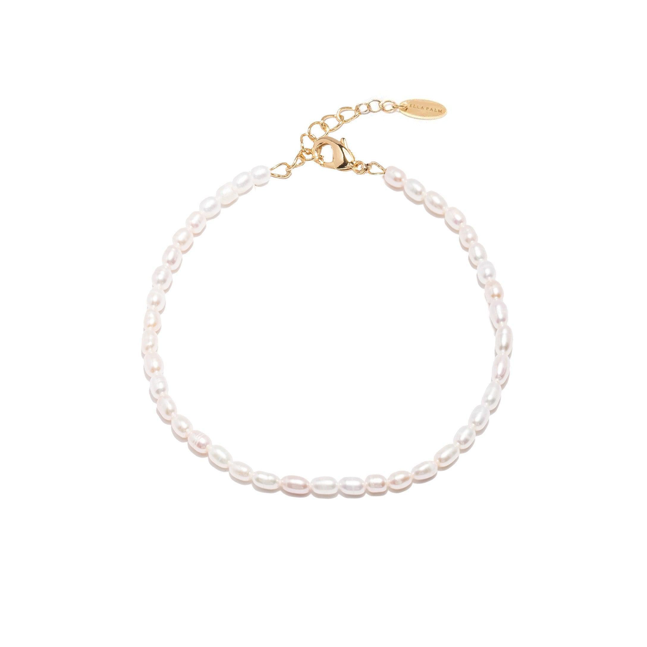 Lei Rice Pearl 14k Gold Bracelet - ELLA PALM