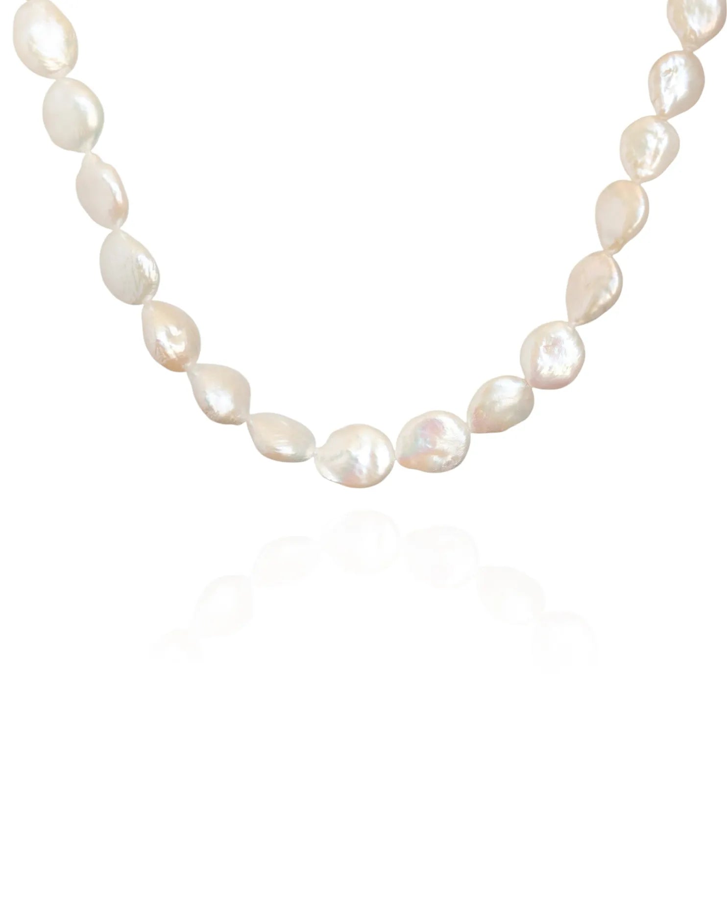 Layla Baroque Pearl 14k Gold Necklace