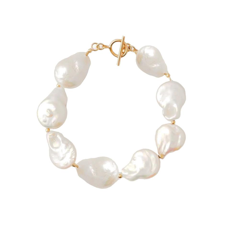 Moʻorea Pearl 14k Gold Bracelet - ELLA PALM