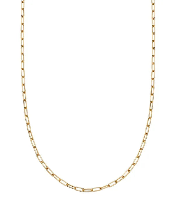 Adara 14k Gold Chain Necklace - Slim