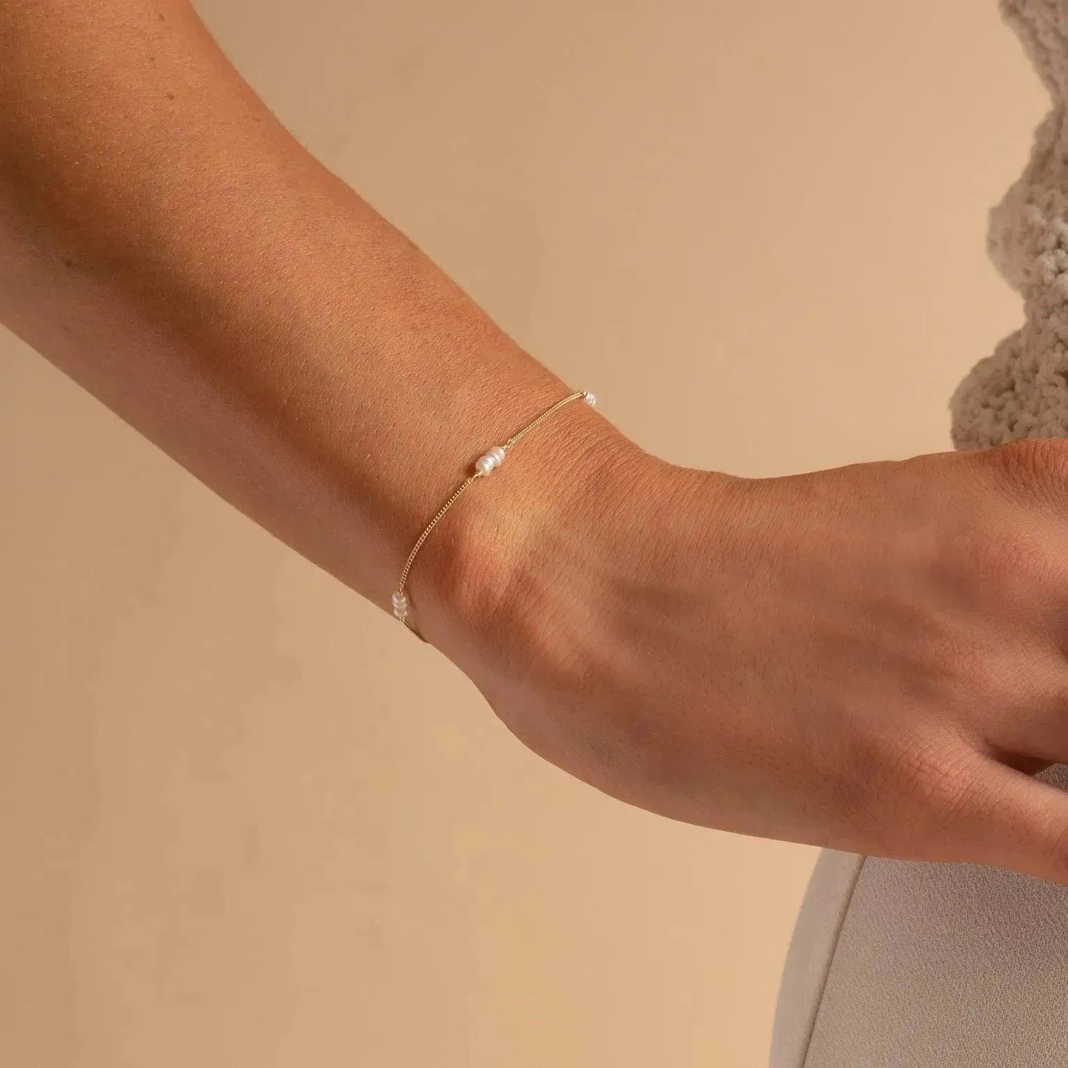 Tessa Seed Pearl Bracelet - ELLA PALM