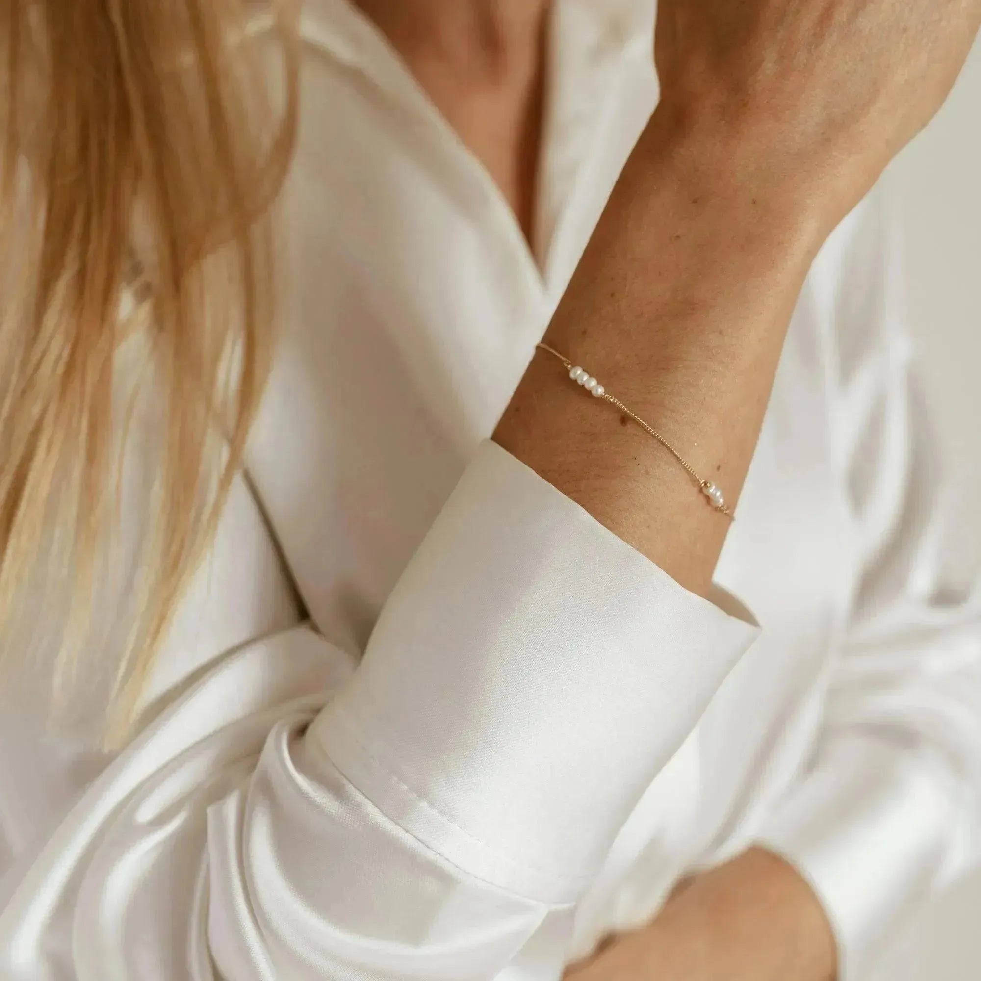 Tessa Seed Pearl Bracelet - ELLA PALM