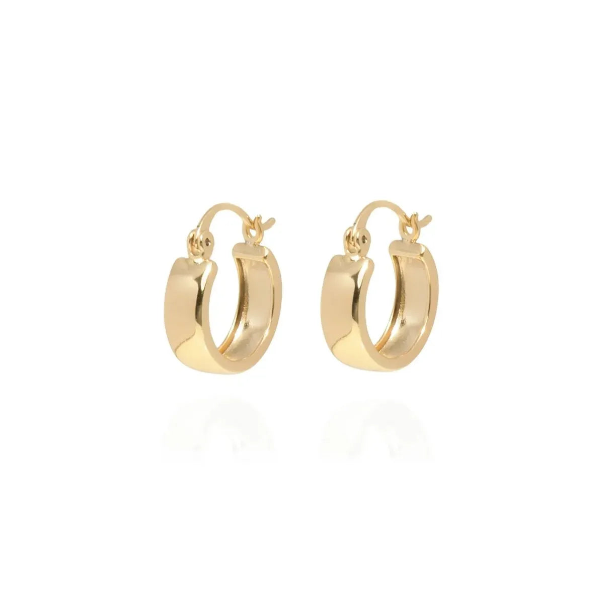 Hailey 14k Gold Hoops - ELLA PALM