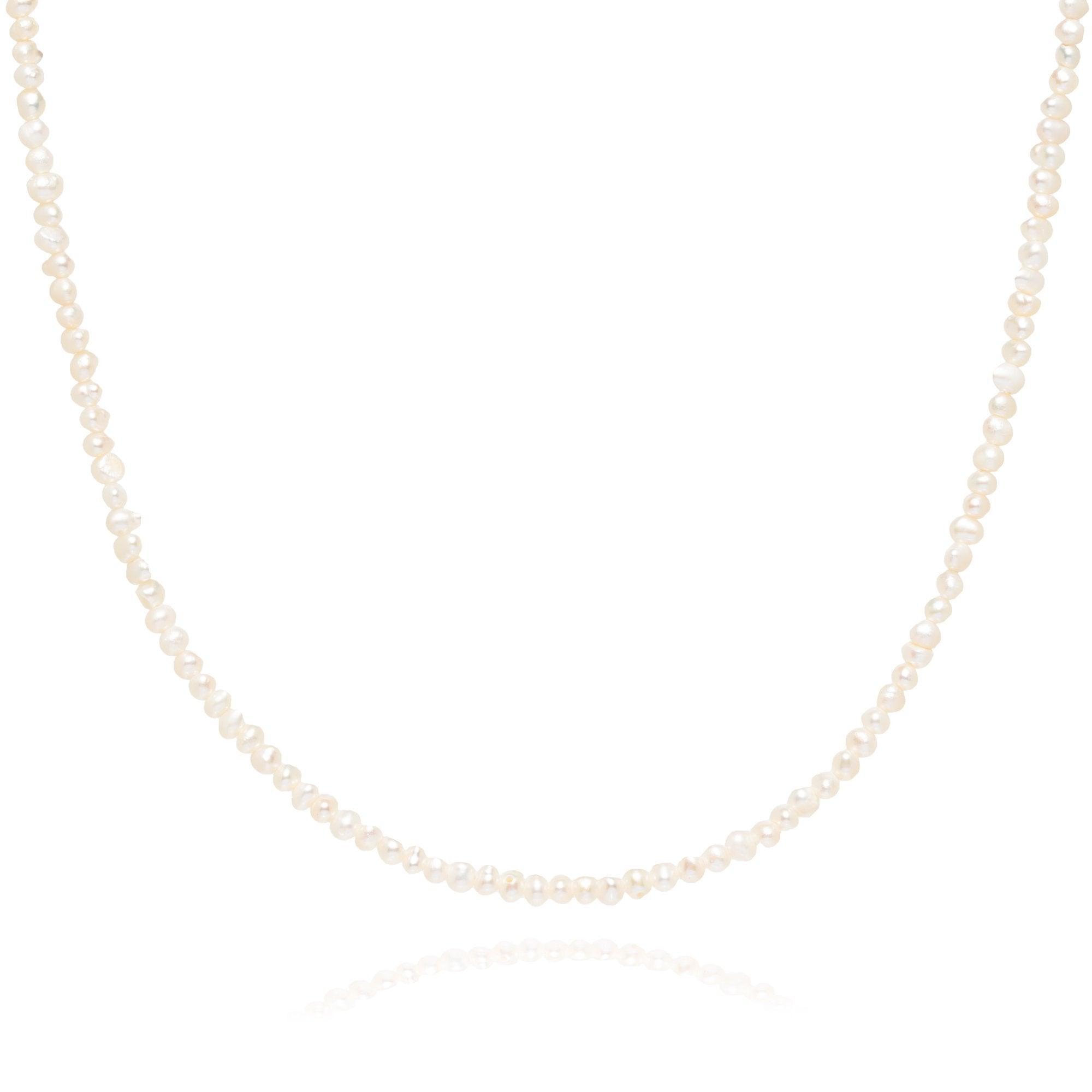 Lani Pearl 14k Gold Choker Necklace - ELLA PALM