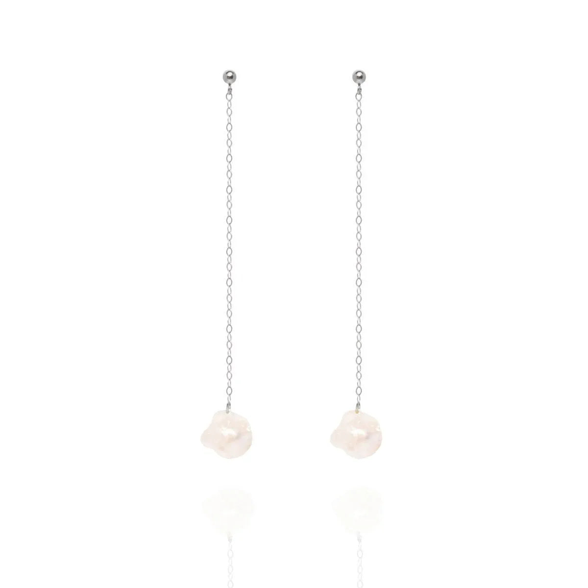 Noémie Keshi Pearl Earrings - ELLA PALM
